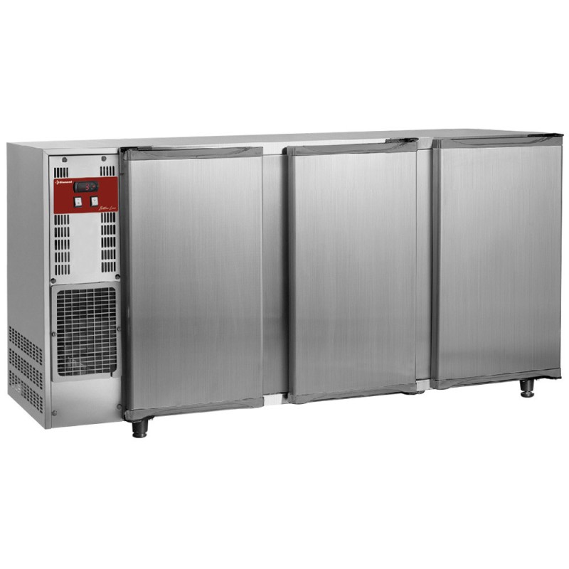DIAMOND - Refroidisseur de bouteilles inox 3 portes  579 litres