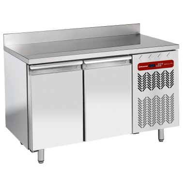 DIAMOND - Table réfrigérée négative murale 2 portes GN 260L.