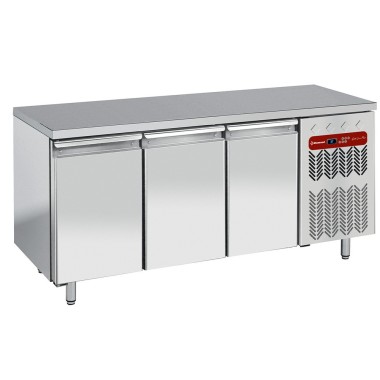 DIAMOND - Table réfrigérée négative ventilée 3 portes GN 1/1