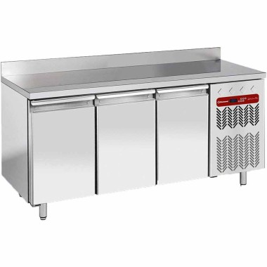 DIAMOND - Table réfrigérée murale 3 portes GN 1/1 405 litres