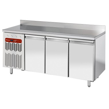 DIAMOND - Table réfrigérée murale 3 portes 405L. groupe à G.
