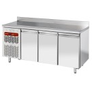 DIAMOND - Table réfrigérée murale 3 portes 405L. groupe à G.
