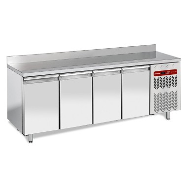 DIAMOND - Table réfrigérée murale ventilée 4 portes 550L GN