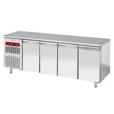 DIAMOND - Table réfrigérée ventilée 4 portes GN 1/1