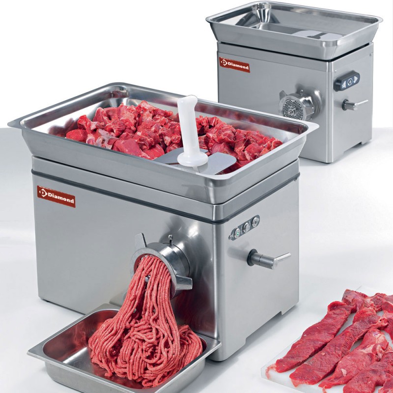 DIAMOND - Hachoir inox n° 22 de table 4.5 mm 350 kg / h