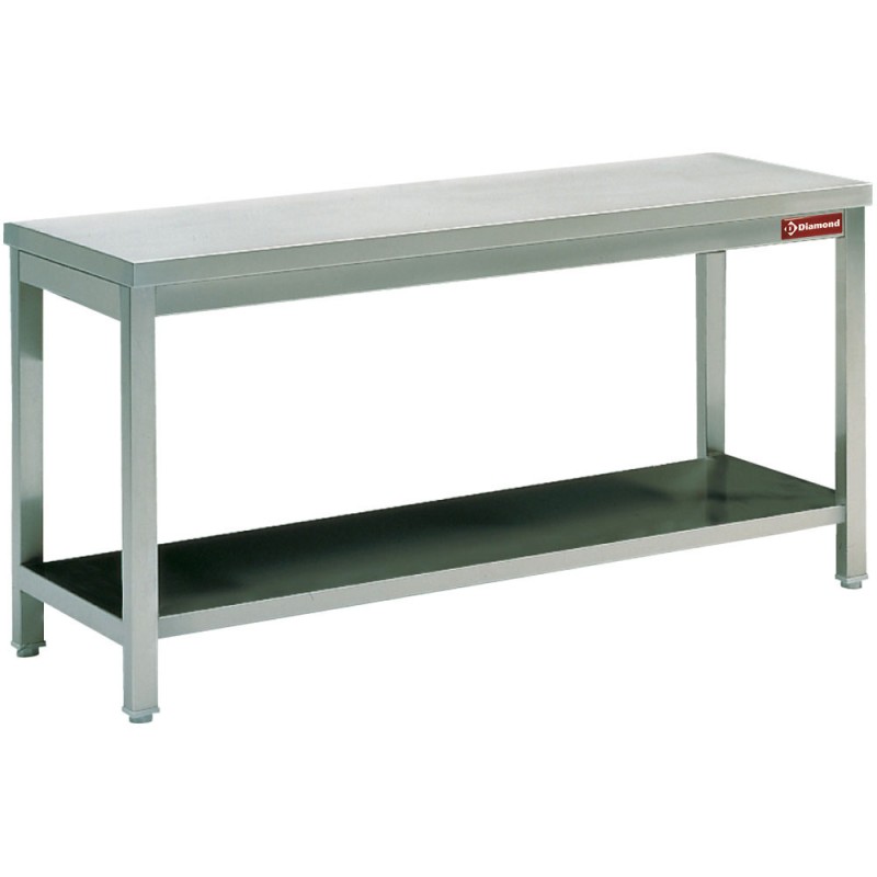 DIAMOND - Table de travail avec sous tablette 