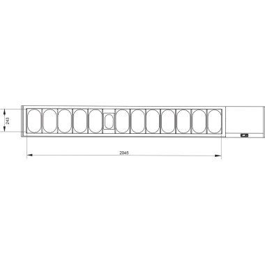 DIAMOND - Ensemble table frigo et structure réfrigérée