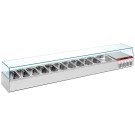 DIAMOND - Ensemble table frigo + structure réfrigérée