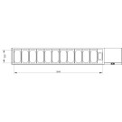 DIAMOND - Ensemble table frigo + structure réfrigérée