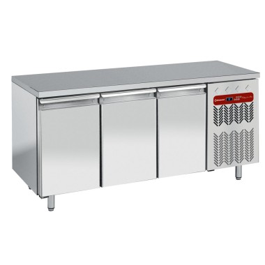 DIAMOND - Table réfrigérée 3 portes 600 x 400