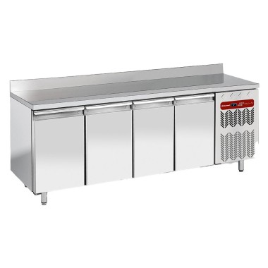 DIAMOND - Table réfrigérée murale 4 portes 760 l