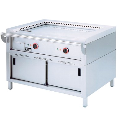 DIAMOND - Plaque teppanyaki élec. 2 x 5.85 kw - armoire
