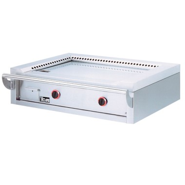 DIAMOND - Plaque teppanyaki gaz 2 x 7 kw de table