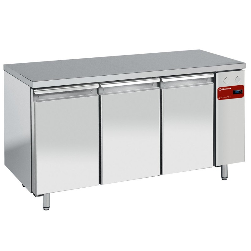 DIAMOND - Table frigorifique composée inox
