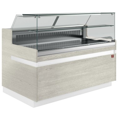 DIAMOND - Comptoir vitrine réfrigérée vitre basse