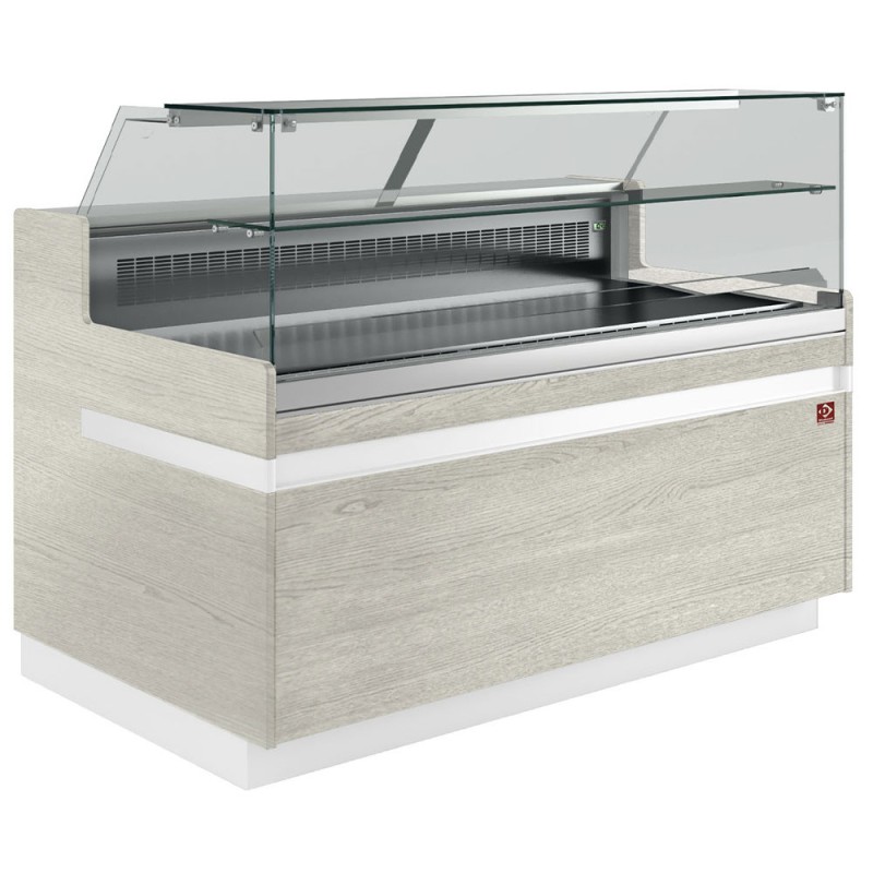 DIAMOND - Comptoir vitrine réfrigérée vitre basse