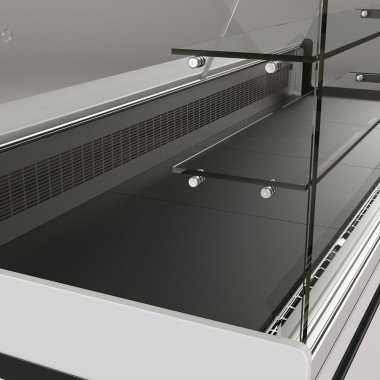 DIAMOND - Comptoir vitrine réfrigérée vitre basse