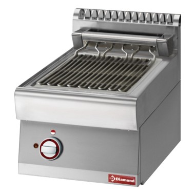 DIAMOND - Grill-vapeur électrique 1/2 module
