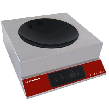 DIAMOND - Plaque induction wok 3500 watt touches sensitives