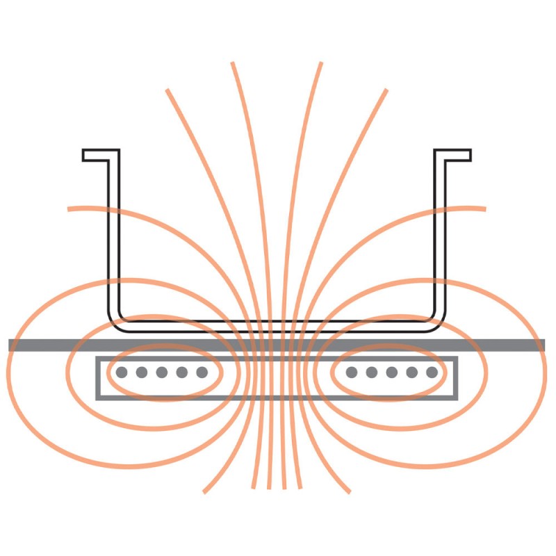 DIAMOND - Plaque induction wok 3500 watt touches sensitives