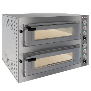 DIAMOND - Four électrique 2x4 pizzas Ø 350mm 2 chambres