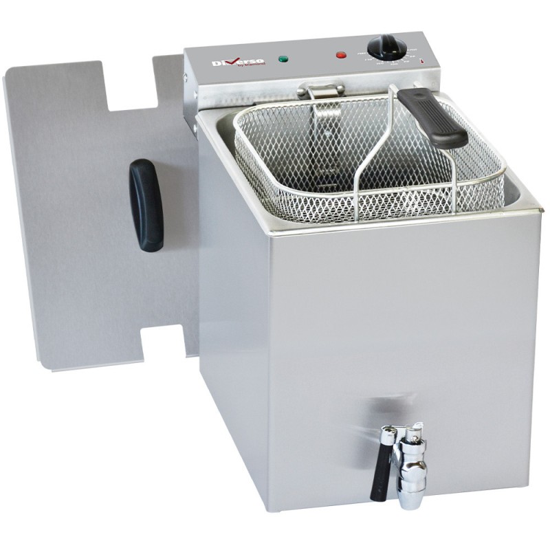 DIAMOND - Friteuse électrique de table 8 L+ robinet