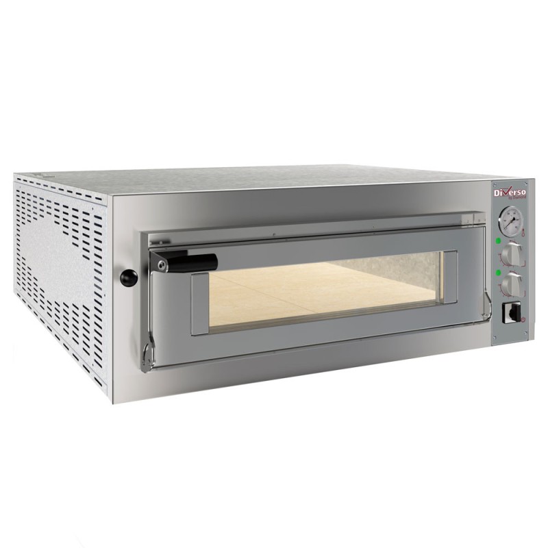 DIAMOND -Four électrique 4 pizzas Ø 350mm-1chambre
