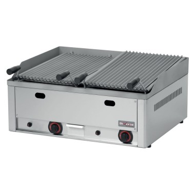 DIAMOND - Grill pierre de lave 1 module 8 kw