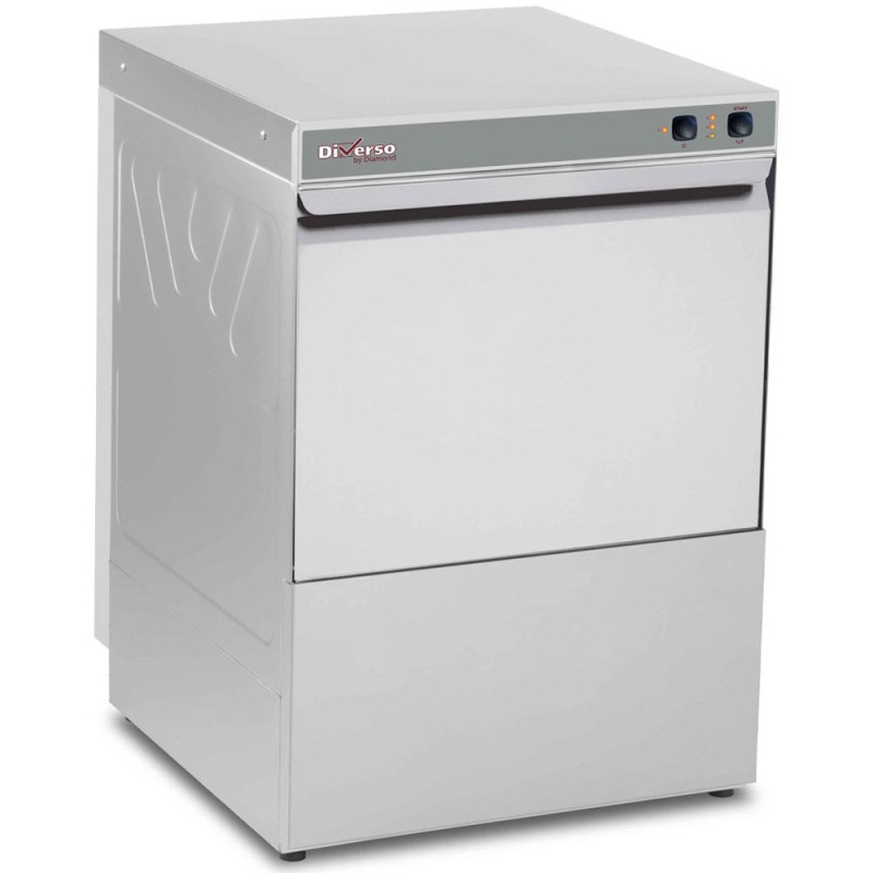 DIAMOND -Lave-vaisselle panier avec pompe vidange