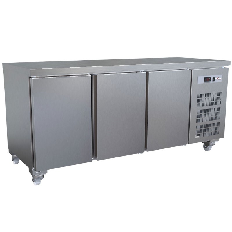 DIAMOND - Table réfrigérée positive 3 portes GN 1/1 405 l