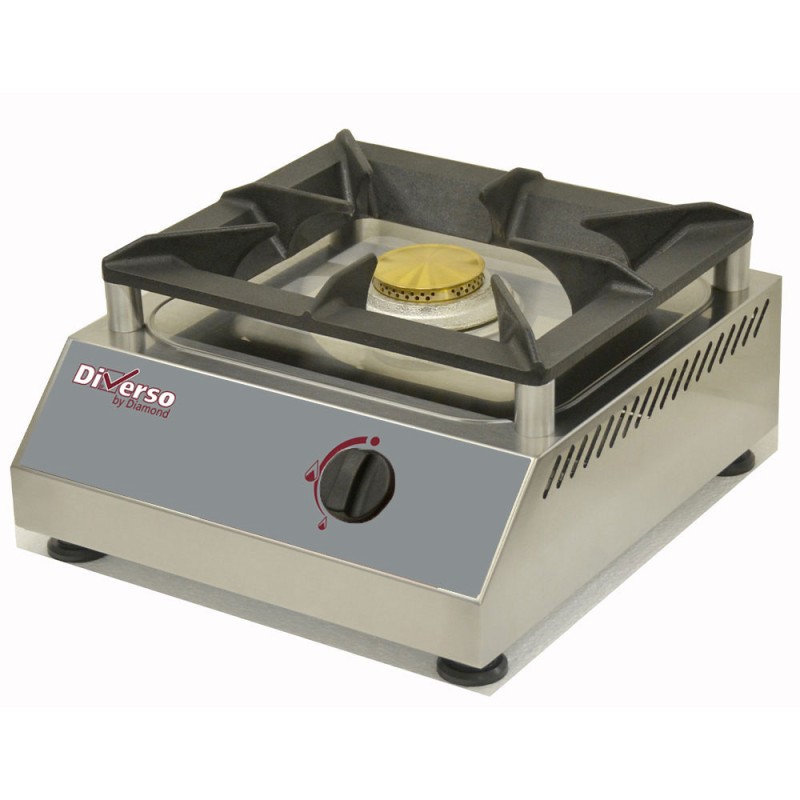 DIAMOND - Réchaud de table gaz 1 feu vif 5 kw