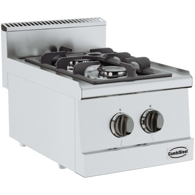 COMBISTEEL - Cuisinière à gaz 2 bruleurs