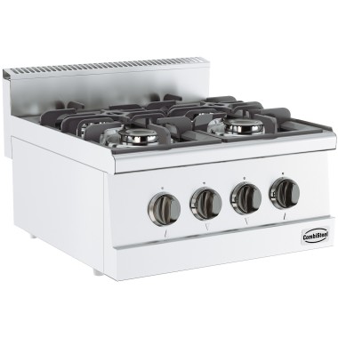 COMBISTEEL - Cuisinière à gaz 4 bruleurs