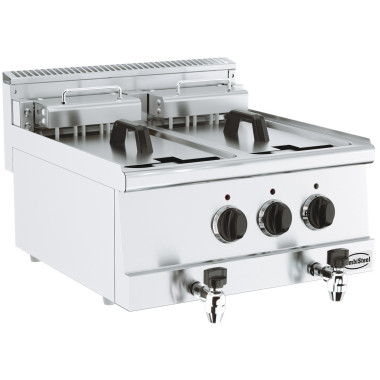 COMBISTEEL - Friteuse électrique 2 x 10 l
