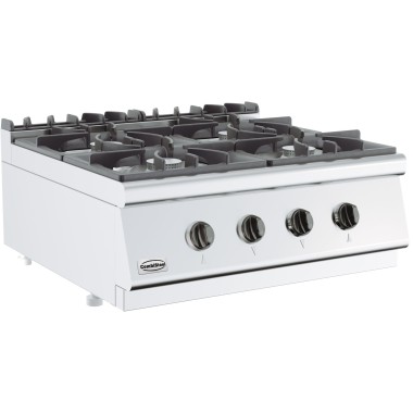 COMBISTEEL - Cuisinière à gaz 4 bruleurs