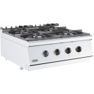COMBISTEEL - Cuisinière à gaz 4 bruleurs