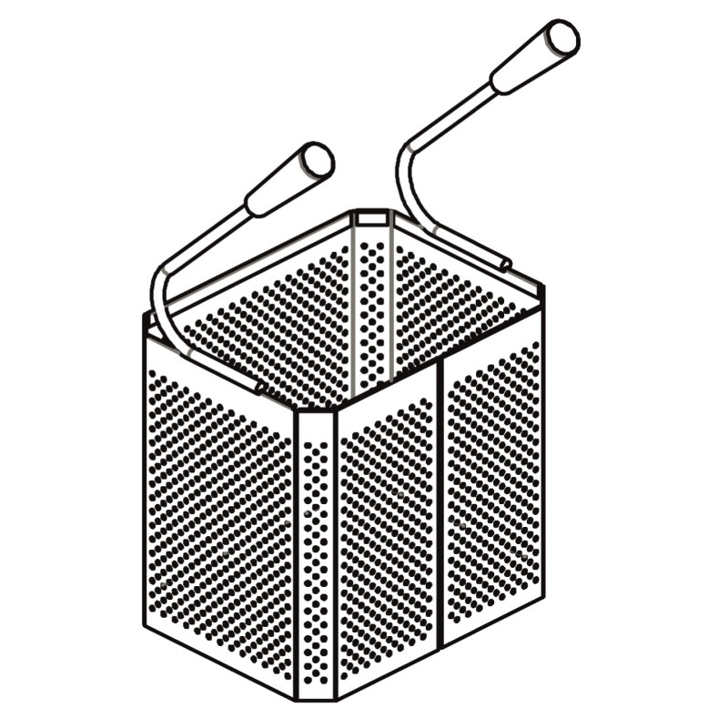 COMBISTEEL - Panier cuiseurs pâte profondeur 165 mm