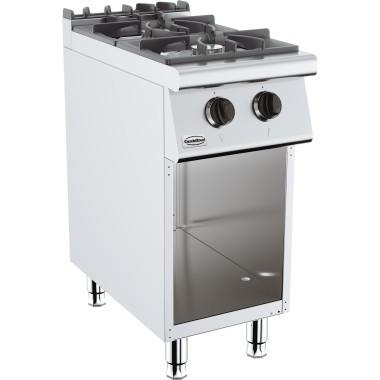 COMBISTEEL - Cuisinière à gaz 2 bruleurs