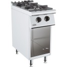 COMBISTEEL - Cuisinière à gaz 2 bruleurs