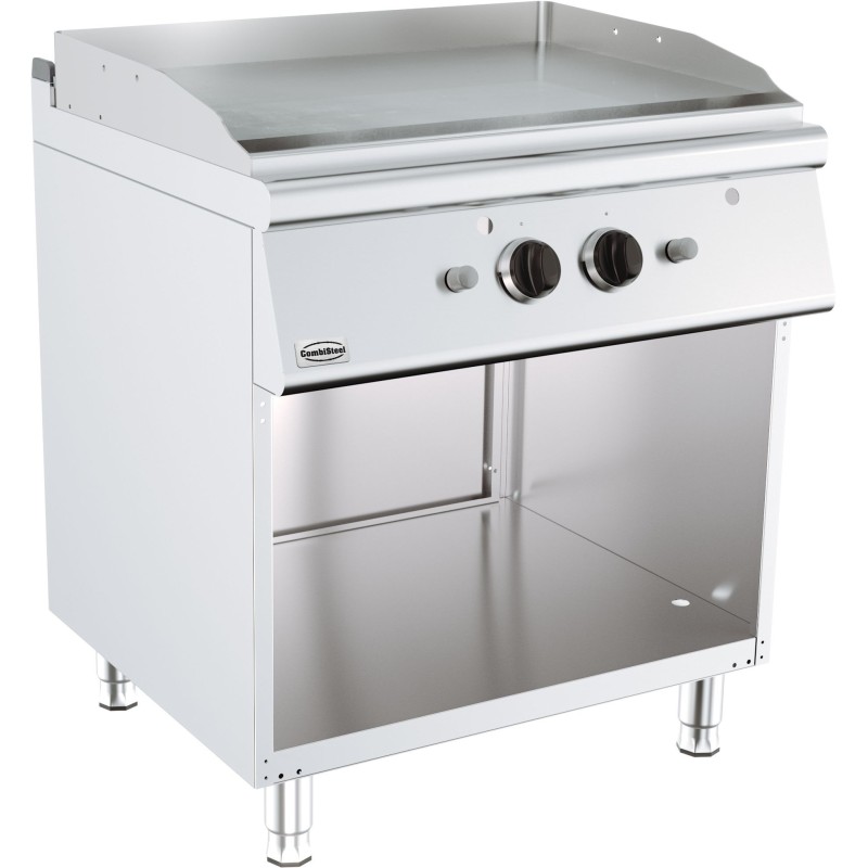 COMBISTEEL - Plaques grill a gaz chrome largeur 800 mm