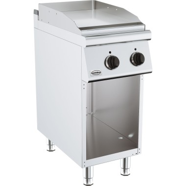 COMBISTEEL - Plaques grill a électrique chrome sur pieds
