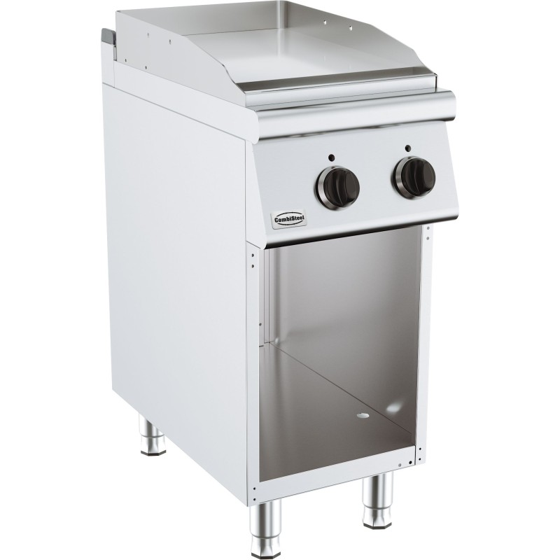 COMBISTEEL - Plaques grill a électrique chrome sur pieds
