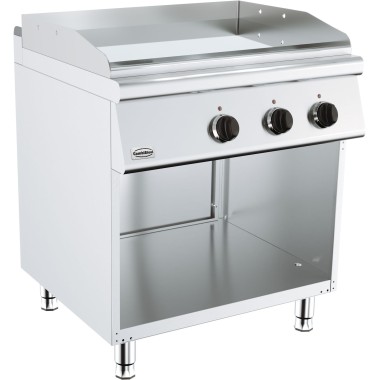 COMBISTEEL - Plaques grill a électrique chrome largeur 800 mm
