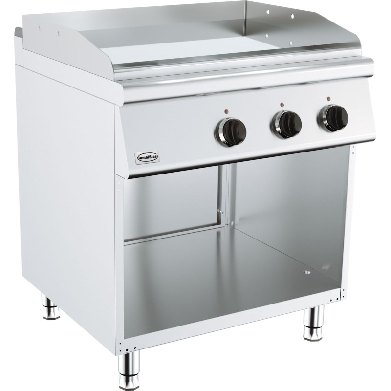 COMBISTEEL - Plaques grill a électrique chrome largeur 800 mm
