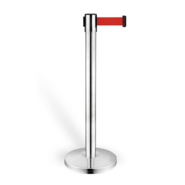 COMBISTEEL - Poteaux de guidage barrière en acier inox set/2