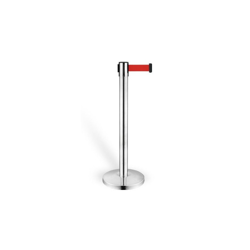 COMBISTEEL - Poteaux de guidage barrière en acier inox set/2