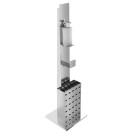 COMBISTEEL - Pole de désinfection distributeur inclus