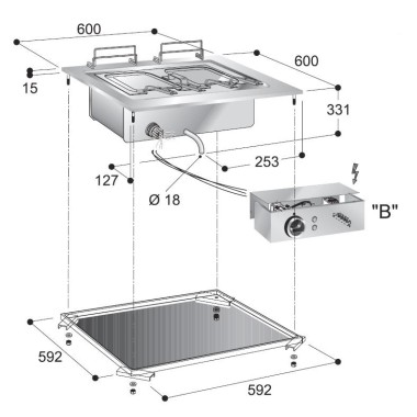 COMBISTEEL - Cuiseurs pour pâtes électrique