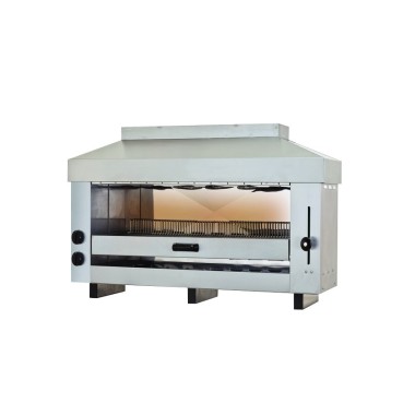 COMBISTEEL - Salamandre de gaz 2 zones de chauffage