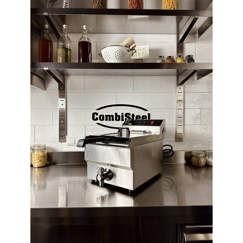 COMBISTEEL - Friteuse posable électrique 1x8 l